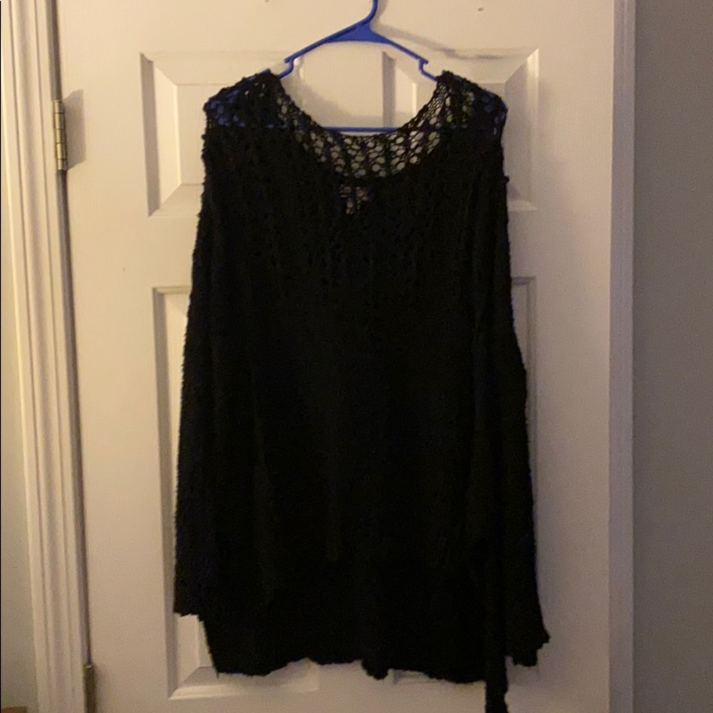 Knit sweater top